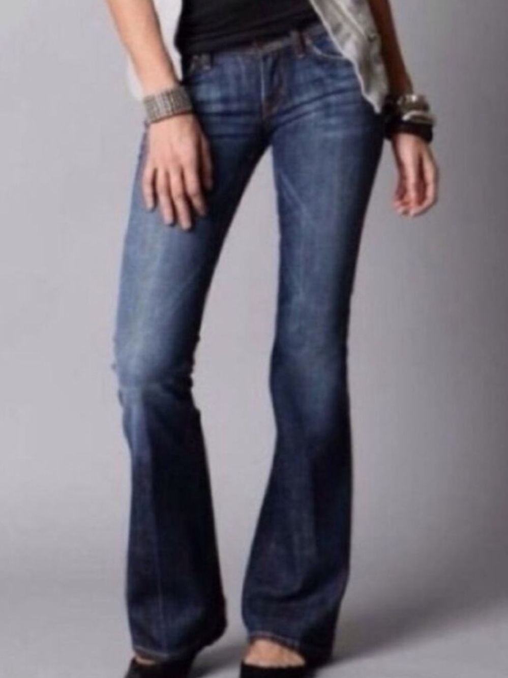Citizens of Humanity Margo #085 jeans size 26 stretch low waist boot cut Y2K - Picture 2 of 12